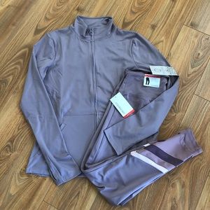 Leggings and jacket set